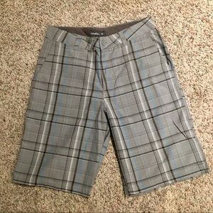 O'NEILL MENS PLAID SHORTS NWOT